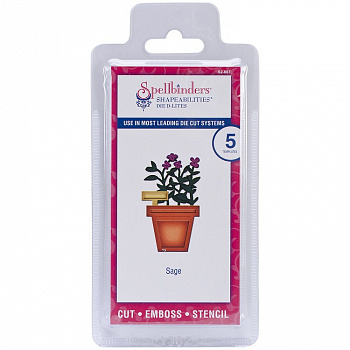 Набор ножей Spellbinders® Shapeabilities® Die D-Lites™ "Шалфей"