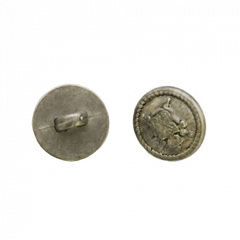 Пуговицы в тубе 57912 с гербом 15 мм, 36 шт. (MAS)