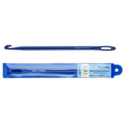 Крючок для нукинга "Gamma" HY металлический d 6 мм., 16,5 см 
