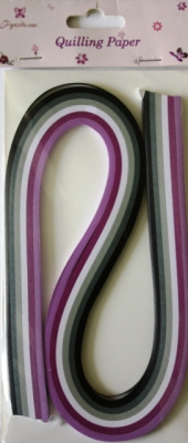 Бумага для квиллинга "Рукоделие" Quilling Pape120 полос/упак. 5мм ширина QP0512005