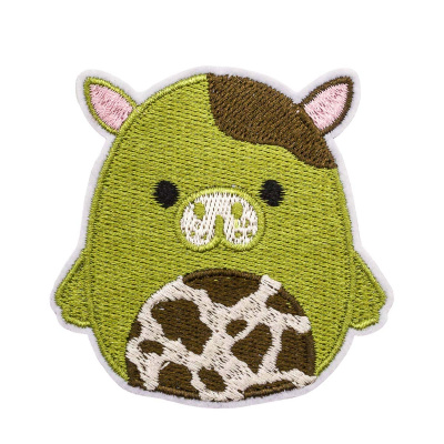 Термоаппликация Hobby&Pro 'Зелёная свинка ' 6,1*6,3см 