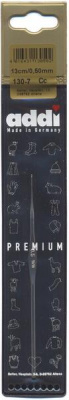Крючок вязальный  экстратонкий сталь  ADDI 130-7, 13 см, №0.50