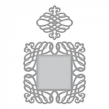 Набор ножей Spellbinders® Nestabilities® "Удивительная бумага Грейс: Расцветающий флер"