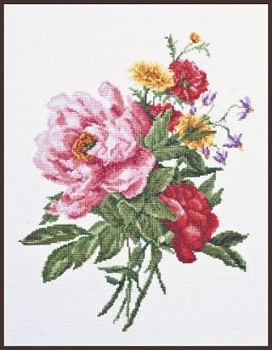 Набор для вышивания "Палитра" 01.013 ГАММА ЦВЕТОВ,24 х 31 см