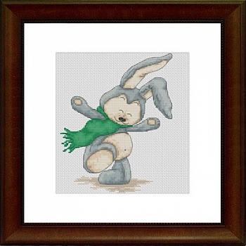 Набор для вышивания «Luca-S» B1079 Зайчонок Фанни,13 х 17 см
