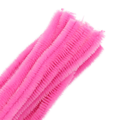 Синель-проволока "Астра", 12 мм*30 см, 15 шт/упак, цв. А-026 св.розовый