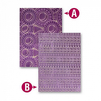 Подложка "Цветочная забава"