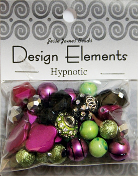 Набор декоративных бусин "Design Elements" 5897 Гипнотик