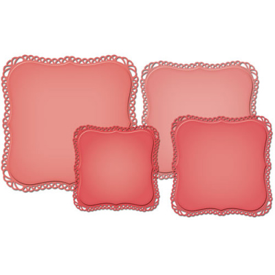 Набор ножей Spellbinders® Nestabilities® Decorative Elements "Большие декоративные ярлыки 1"