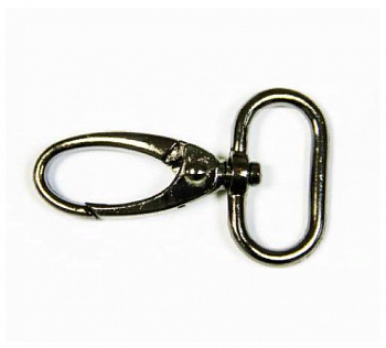 Карабин 25*50 мм 0325-0037 (черный никель) упак/10 шт