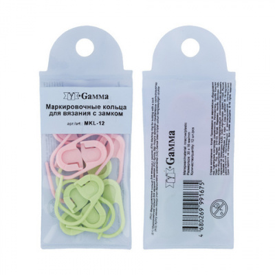 Маркировочные кольца "Gamma" MKL-12 пластик d 30 мм 12 шт
