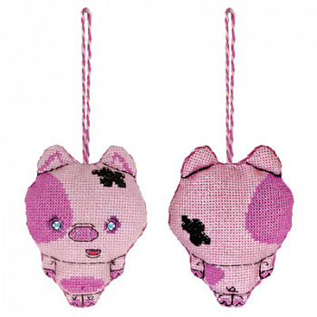 Набор для вышивания «Panna» ИГ-1299 Игрушка. Хрюша,8х10,5 см