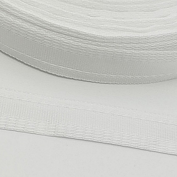 Лента брючная 15 мм, 50 м, 8941/05 белый