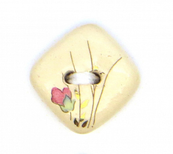 Пуговица маленькая керамическая (9-5,6; 19-5,6(14х14))