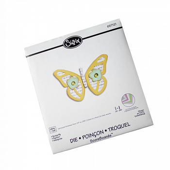 Форма для вырубки Бабочка Sizzlits 