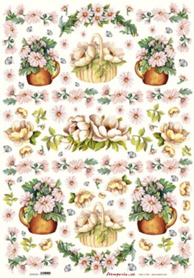 Карта для декупажа Stamperia, 1 лист, 50*70 см