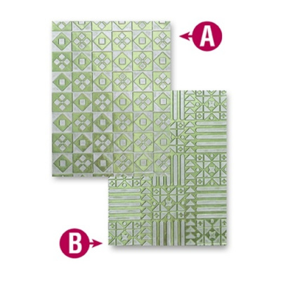 Папка для эмбоссирования "Квилт"