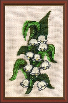 Набор для вышивания "Сделай своими руками" Ландыши