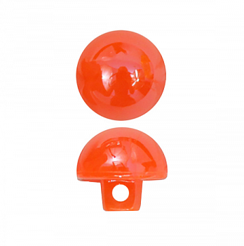 Пуговица в тубе на ножке AC-0994,(НС33-оранжевый) 10 мм уп/24шт