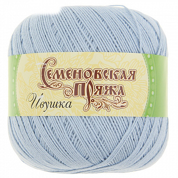 Ивушка, пряжа для ручного вязания (153, св.голубой)