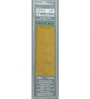 Мулине Спираль «Madeira»100% хлопок, 10 м 2202