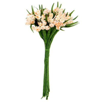 Декоративный букетик "Рукоделие" DKB028G  F113 beige (бежевый)