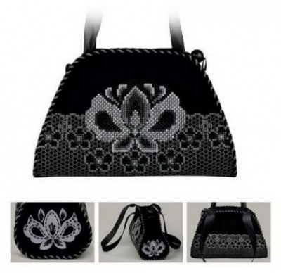 Набор для рукоделия «Сотвори Сама» 1441АС Сумка. Графит