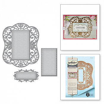 Набор ножей Spellbinders® Nestabilities® Decorative Elements "Ботаническое блаженство: Ярлыки 54"