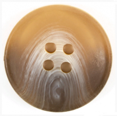 Пуговицы в тубе "Колибри" CH101 Beige 32L (20 мм) 18 шт