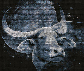 Набор для вышивания "PANNA" J-7219 "Буйвол"	29.5 x 23.5 см