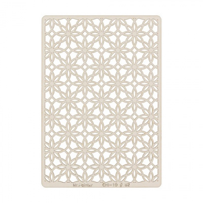 Чипборд картонный "Mr.Painter" CHI-10/82 Витраж 11.5 см х 16.5 см 1 шт