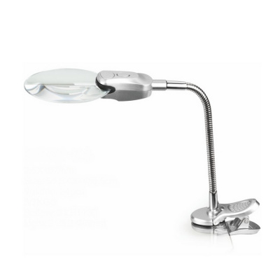 Лупа LPP-02 "Рукоделие" на прищепке с подсветкой