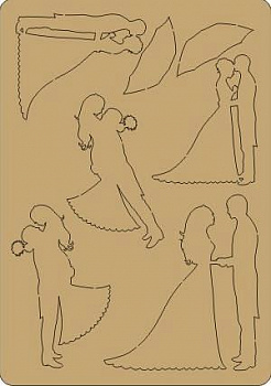 Чипборд "Курортный роман", арт. Chip28