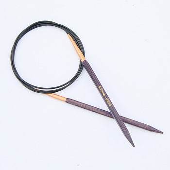 Спицы деревянные круговые кубические Jadore Cubics KnitPro, 100 см, 6.00 мм 19099