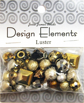 Набор декоративных бусин "Design Elements" 7203 Воск