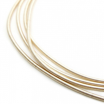 Канитель мягкая, гладкая KAN/MK1.3-02  матовая, нежно-розовый