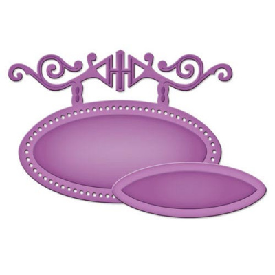 Набор ножей Spellbinders® Shapeabilities® Die D-Lites™ "Теги с орнаментом 3"