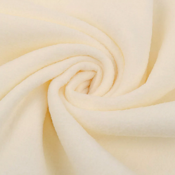 Ткань Флис FG-001 50 х 50 см 100% полиэстер №127 цвет кремовый