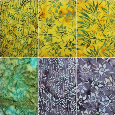 Ткань 100% хлопок, ширина 110 см, Bali Fabrics