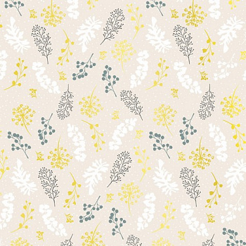 Упаковочная бумага односторонняя WPO-02 «Stilerra» 100 x 70 см, цвет 47 Веточки