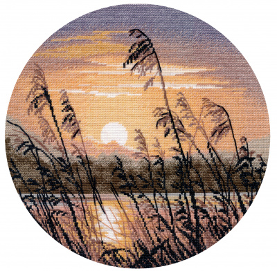 Набор для вышивания «Овен»1732 Вечерняя тишина 25×25 см