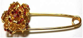 Булавка декоративная (2034-2075, 70*25 мм)