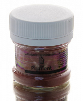 Декоративный пигмент (пудра) Luxart Pigment красный 25 мл