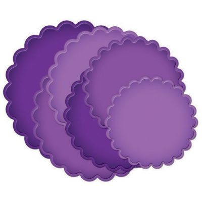 Набор ножей Spellbinders® Nestabilities® "Большие круги с фестонами"