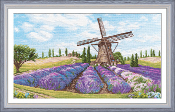 Набор для вышивания «Овен» 1040 "Романтика ветра" 37*22 см.