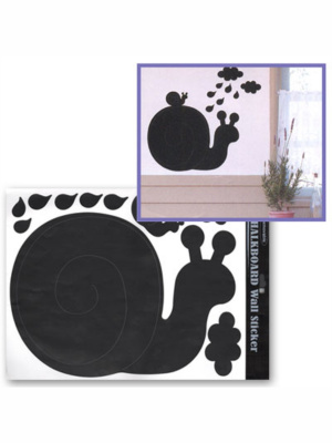 Наклейки Mr.Painter Наклейки настеннные для рисованием мелом 28,5х34,2 Улитка