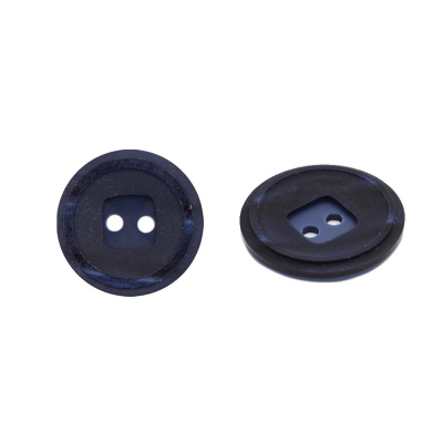 Пуговица в тубе  0311-1186A - цвет синий 34L - уп/24 шт