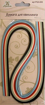 Бумага  для квиллинга "Рукоделие" 100 полос/упак. 3мм ширина PQ3-005