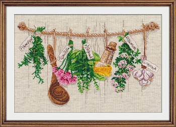 Набор для вышивания «Овен» 1079 Душистые травы.34*22 см