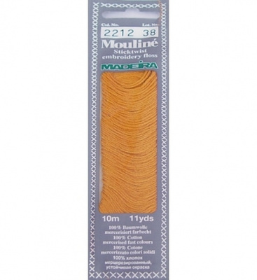 Мулине Спираль «Madeira»100% хлопок, 10 м 2212